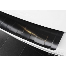 Накладка заднего бампера для Audi A4 B9 Avant (2015-...) черная